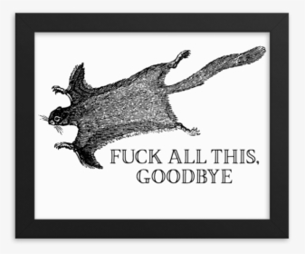 Goodbye Framed"  Srcset="data - Effin Birds Goodbye, HD Png Download, Free Download